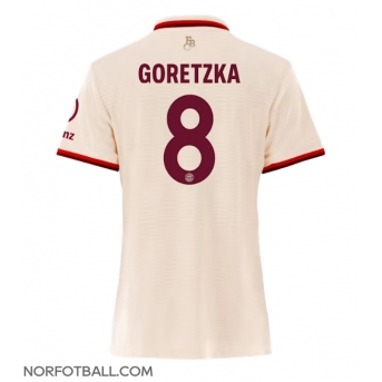Billige Fotballdrakt Bayern Munich Leon Goretzka #8 Replika Tredjedrakt Dame 2024-25 Kortermet